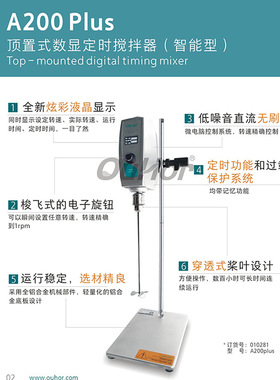 厂家直供OA2000plus高速搅拌机 石墨烯 分散机涂料机机机分散机11