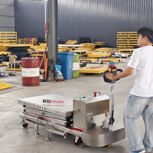 工厂直销定不锈钢304电动升降平台剪叉式升降机1吨2吨4吨液压