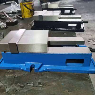 角固式平口钳台虎钳固定加工中心虎钳QM16160机用精铣床