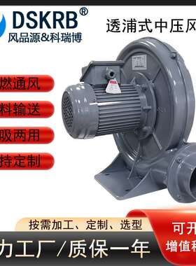 CX-75A-0.75KW透浦式中压风机 抽水蒸气风机 抽高温气体离心风机
