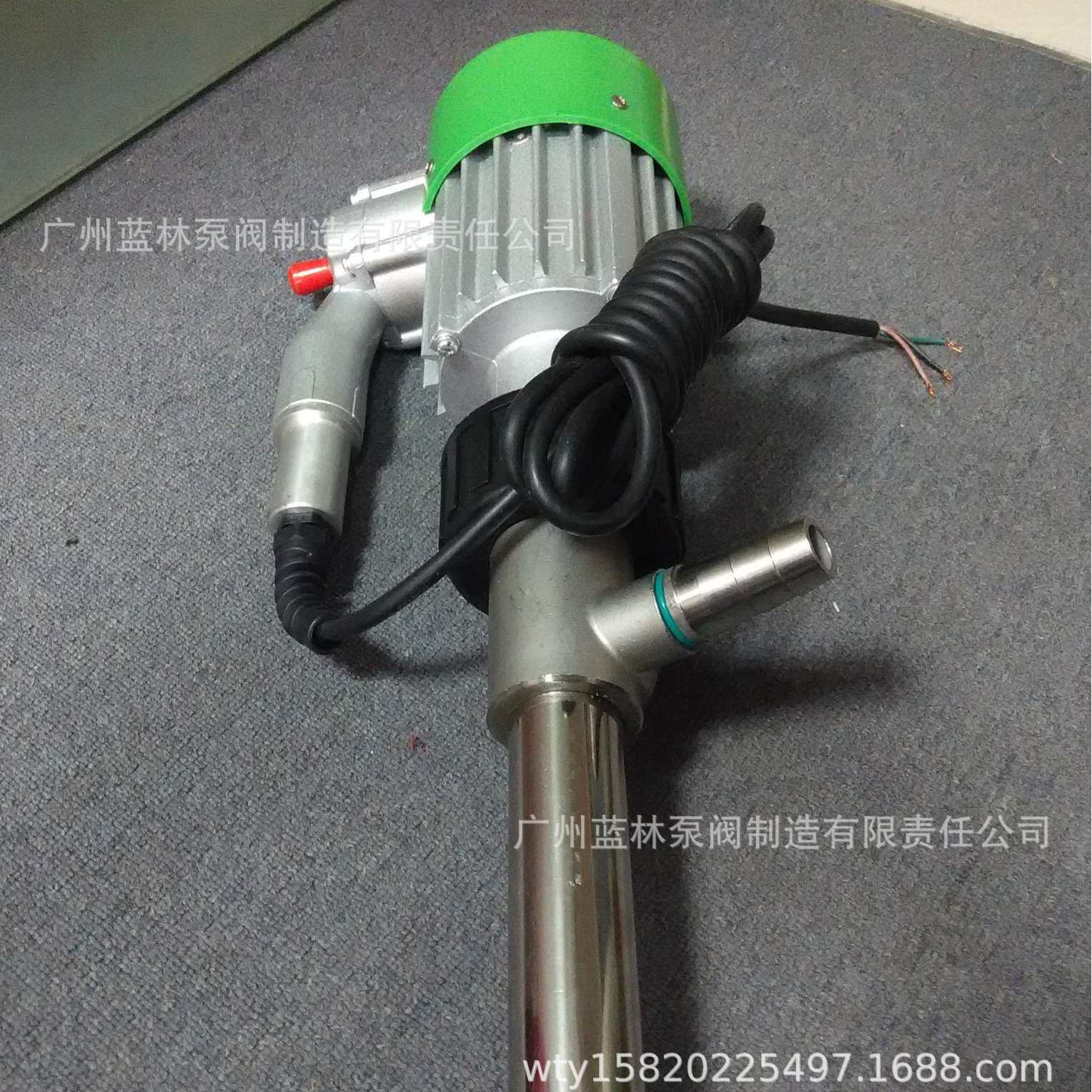 手提式电动抽液泵 220V不锈钢抽油泵 耐腐蚀高温豆浆酒水插桶泵