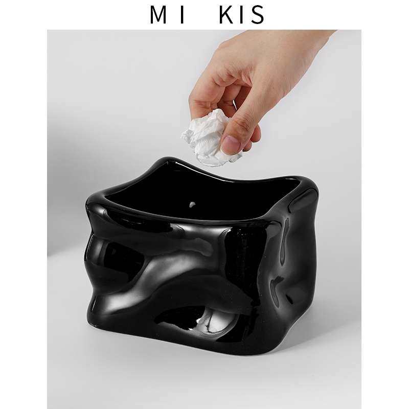 创意银色桌面垃圾桶客厅茶几陶瓷家用餐桌无盖小号收纳盒台面纸篓,玩具/童车/益智/积木/模型,遥控车升级件/零配件,淘宝优惠券,粉丝福利购,淘宝优惠卷