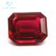 长方形倒角车平培育红宝石 祖母绿形实验室培植再生长Ruby鸽血红