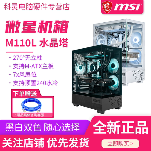 微星PAGPANO110L水晶塔机箱
