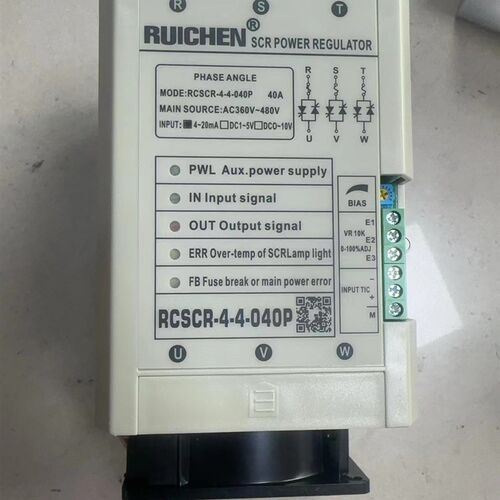 RUICHEN SCR电力调整器taiwin红外电热灯管40A烤箱控制电器4-20ma