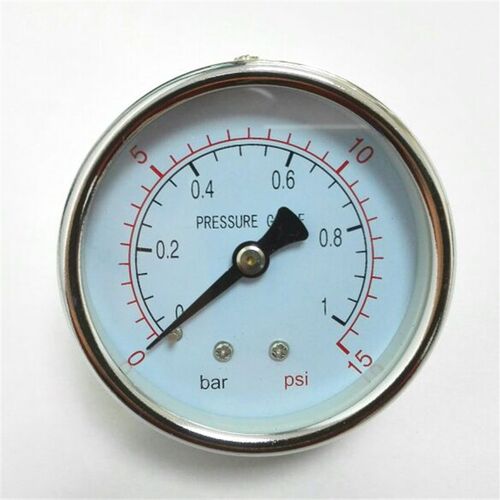 轴向压力表 气压表 水压表 60mm 1bar 15psi m14x1.5 y-60z