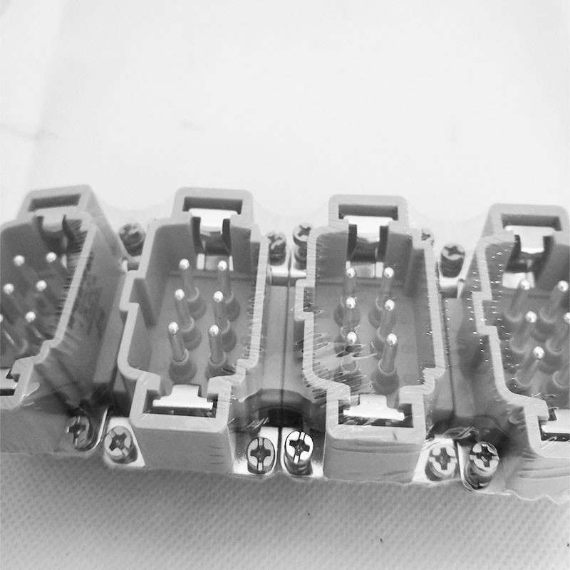 HE-006-M唯恩重载连接器矩形工业连接器航空插连接器接插件芯子