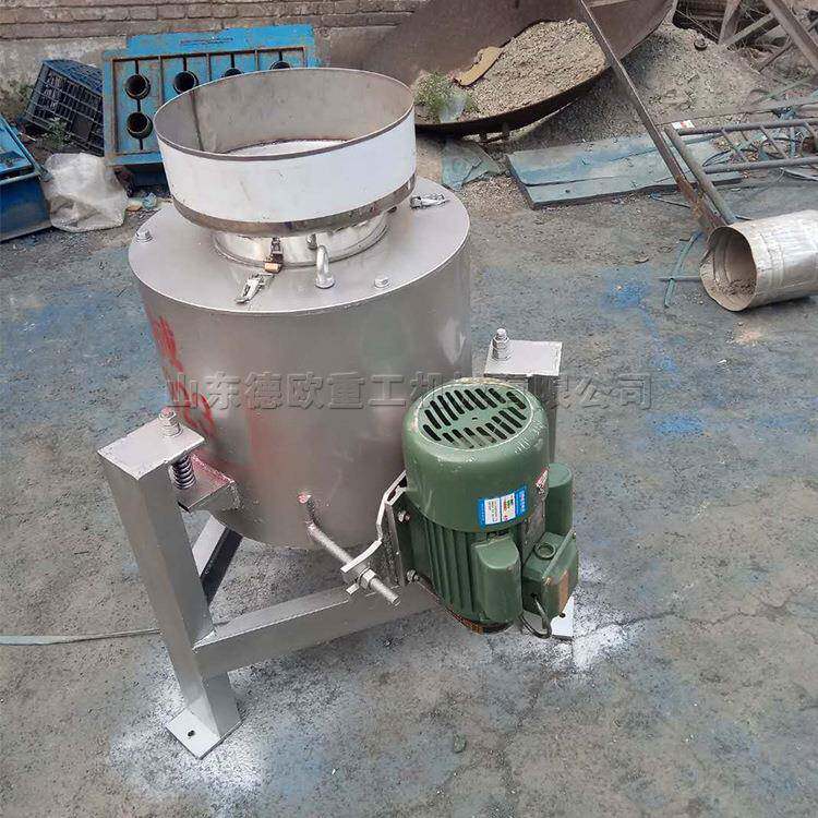 立式离心食用油滤油机 小型水油加热分离一体机 家用杂质过滤器