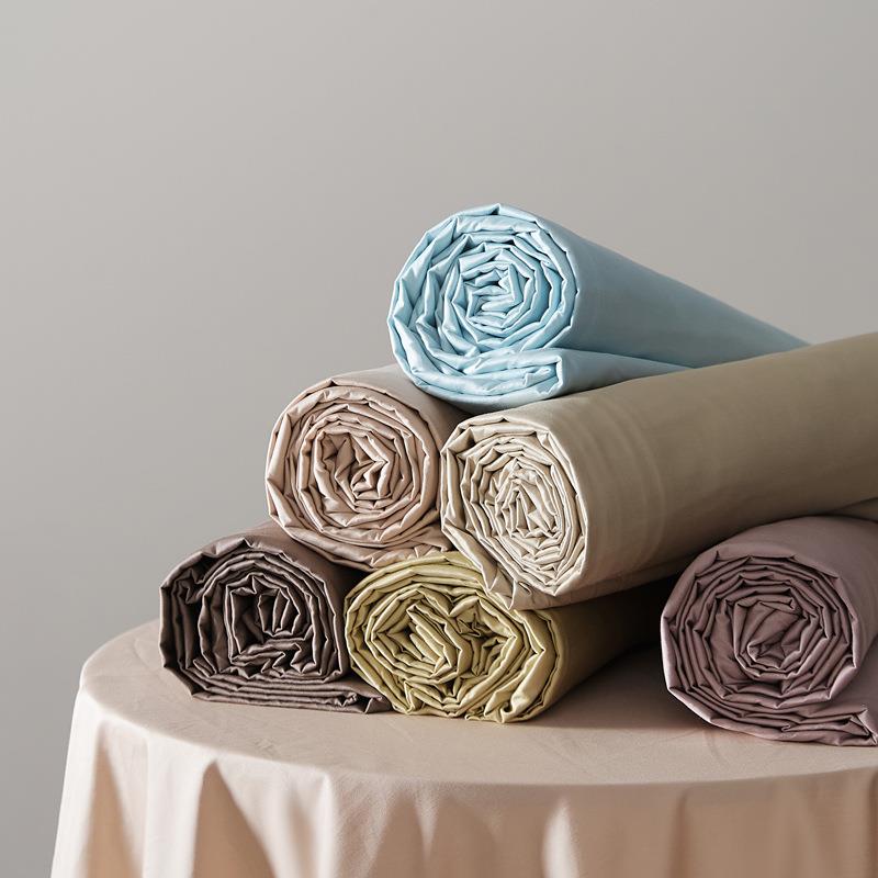 100支长绒棉全棉被套单品纯棉被罩150*200*230cm纯色简约单件床单