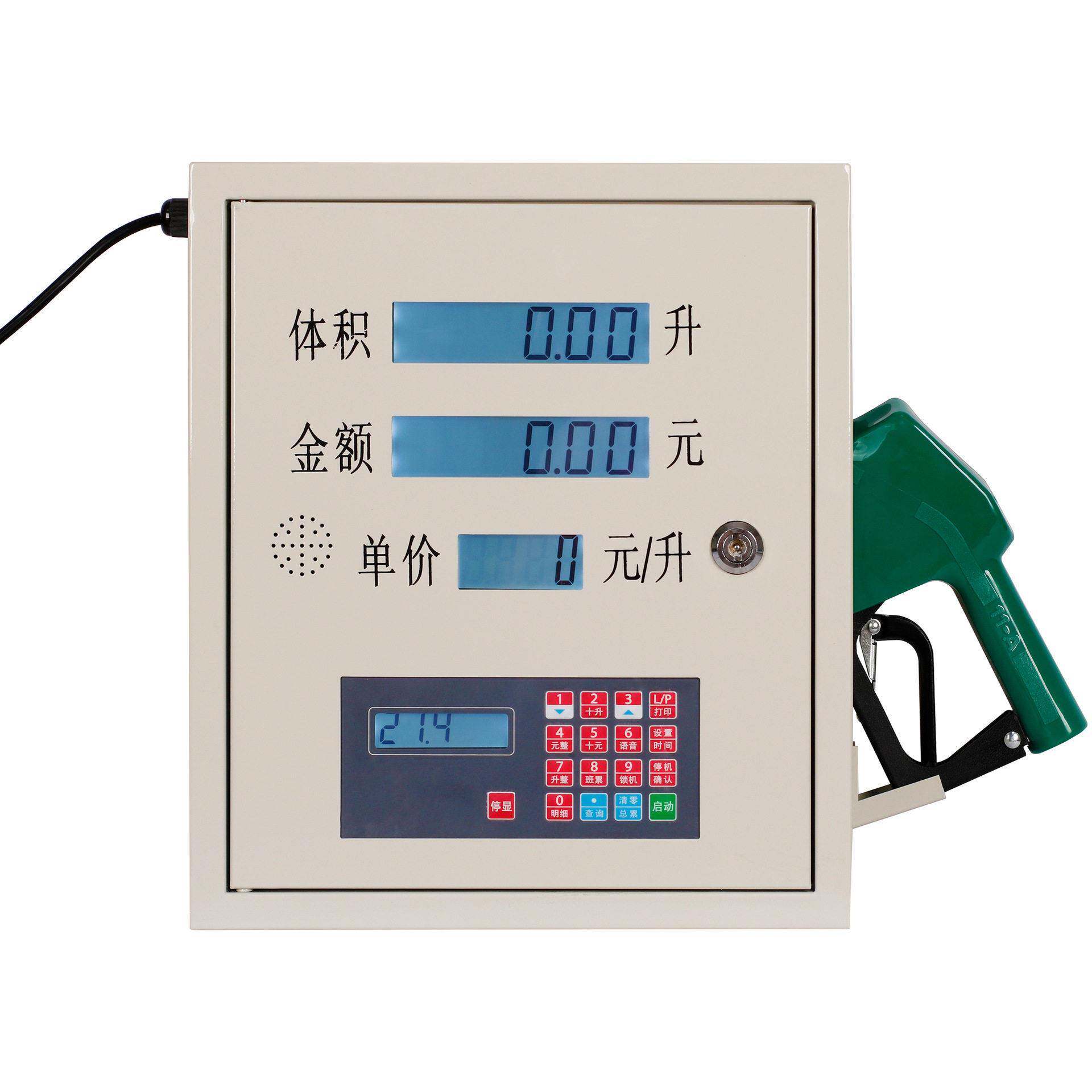 12V24V220V伏静音全自动定量加油机小型车载柴油加油泵抽油机设备