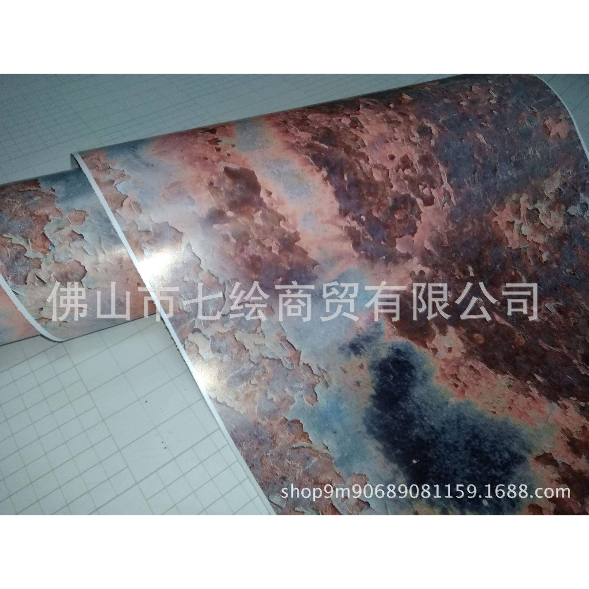 汽车锈迹改色膜全车身改色膜仿旧防盗铁锈改色膜伪装改装贴纸碳纤