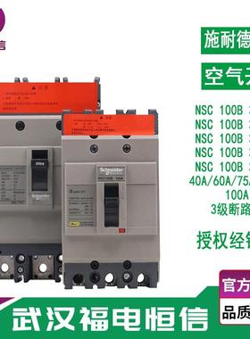 供应施奈德NSC断路器塑壳保护开关 固定式断路器NSC100B3100N