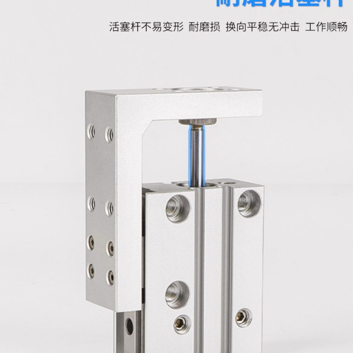 H/20200-H型5*X1紧凑50滑台气缸//精密H6L10/导轨XX小型25MX16X15