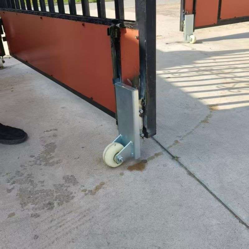 重型承重大门弹簧脚轮减震耐用优质滑轮