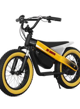 16寸户外电动滑步车滑行车竞技车儿童无脚踏平衡车 balance bike