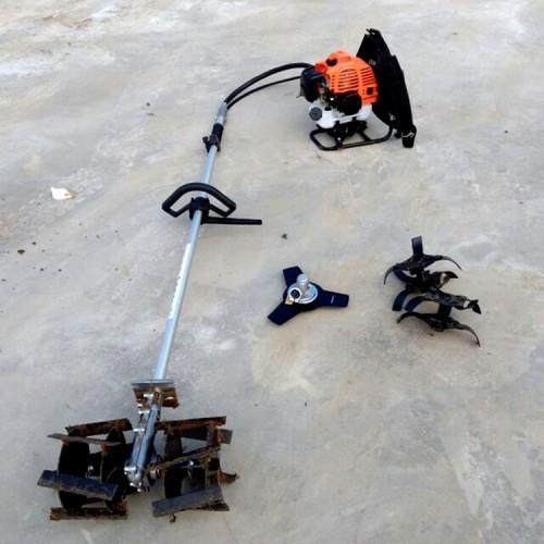 微耕除草机推着走铸就效率农耕 四冲程汽油松土旋耕机