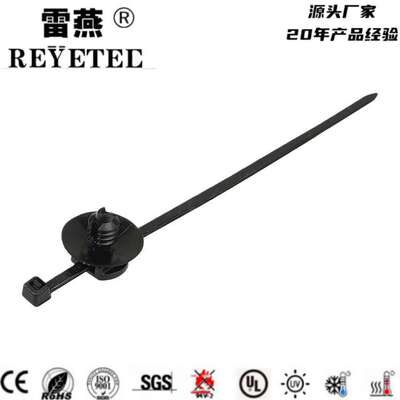 汽车扎带  带杉树头和圆盘的固定扎带 156-01389/156-01225/T18RF