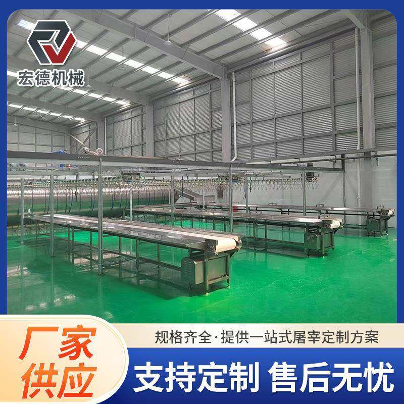 肉鸡自动屠宰设备大型家禽屠宰设备脱毛机鸡屠宰专用