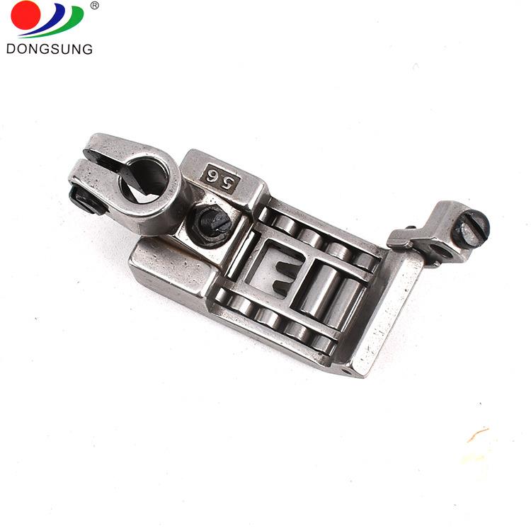 三针五线滚轮压脚 绷缝车5.6皮革厚料滚轮压脚 冚车压脚