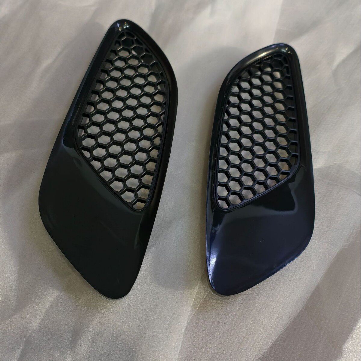 朗煜机盖通用亮黑风口引擎盖进气口经典汽车机盖风口