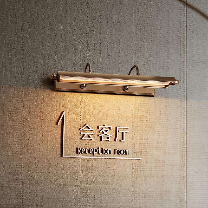 跨境现代壁画灯门头灯商铺门口招牌灯进户灯门前LOGO照画壁灯