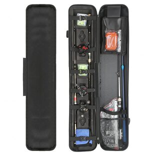 筏水滴轮线组筏竿筏杆桥硬壳包多功能钓鱼包轮包收纳包免拆筏钓包