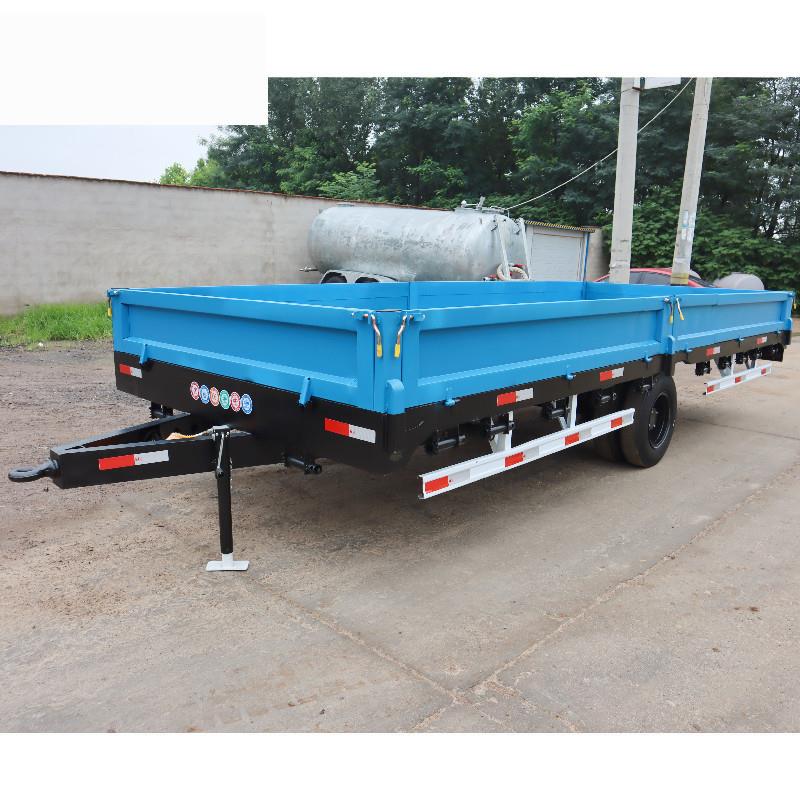 9吨农用拖车平板拖车拖拉机拖斗牵引拖拉机挂车拖斗