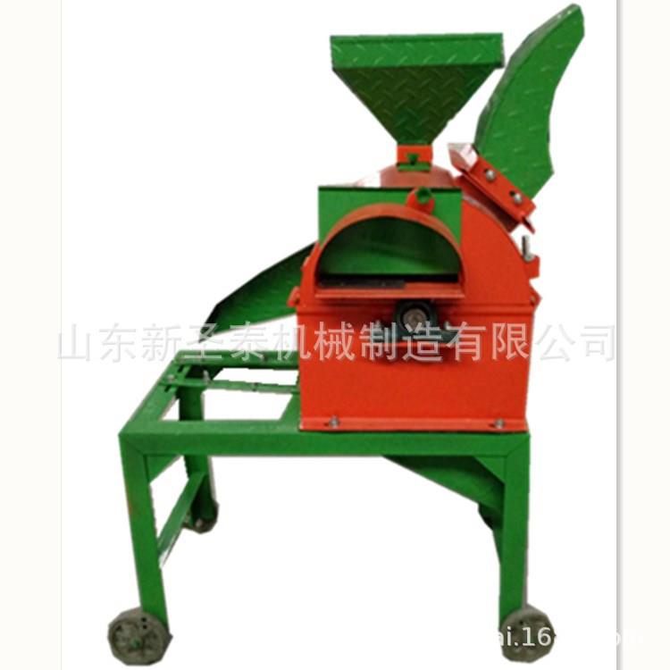 甘肃白银羊饲料粉碎机地瓜花生秧粉碎机秸秆饲料加工粉碎机