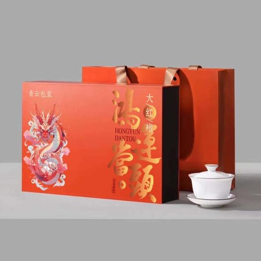 六泡茶包装两通用新款装礼盒茶叶礼盒高端装岩茶二包装盒定制合规