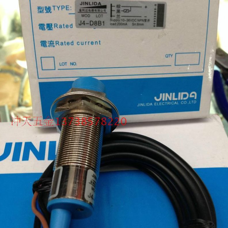 利J81三线D8感应开关达 CP818金B开2N41A接近开关 -N常A1 DM