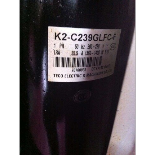 K2-C239GLFC-F  压缩机