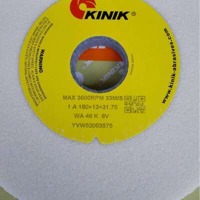 中国砂轮白刚玉白色金力砂轮KINIK WA46K205*13*31.75