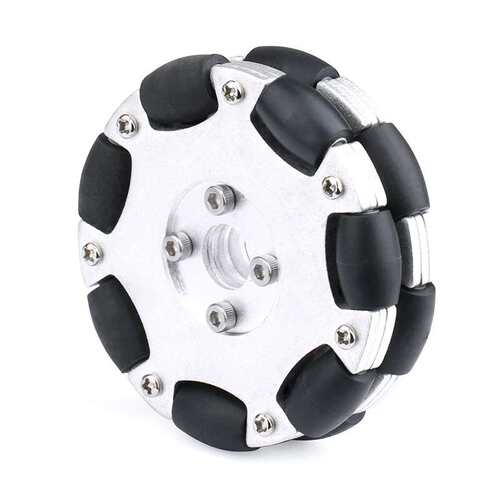 全向轮福来轮 82mm  金属全向轮 omni Robot ROS平台全向运动