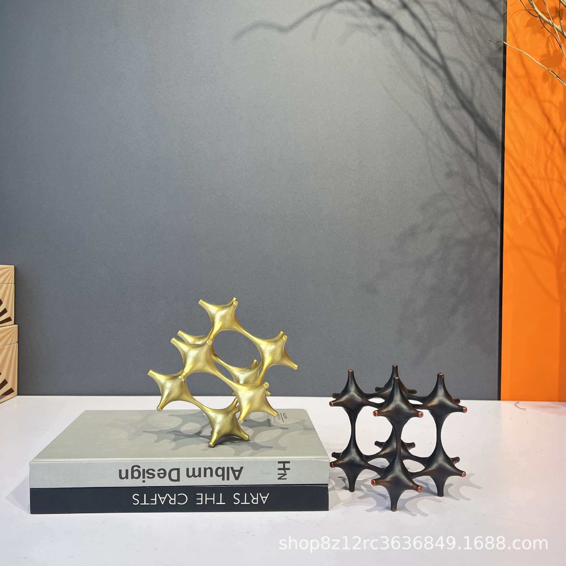 简约现代轻奢创意艺术复古金属摆件样板房玄关展示家居摆设装饰品,玩具/童车/益智/积木/模型,遥控车升级件/零配件,淘宝优惠券,粉丝福利购,淘宝优惠卷