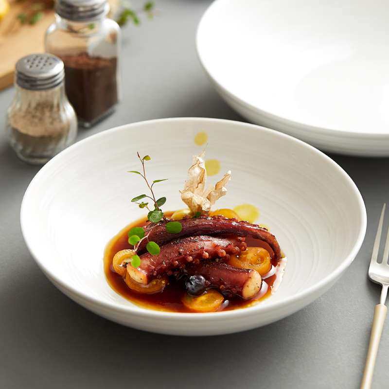 厨房装菜配菜盘商用创意白色家用深盘子陶瓷酒店用品北欧餐具,鲜花速递/花卉仿真/绿植园艺,割草机/草坪机,淘宝优惠券,粉丝福利购,淘宝优惠卷