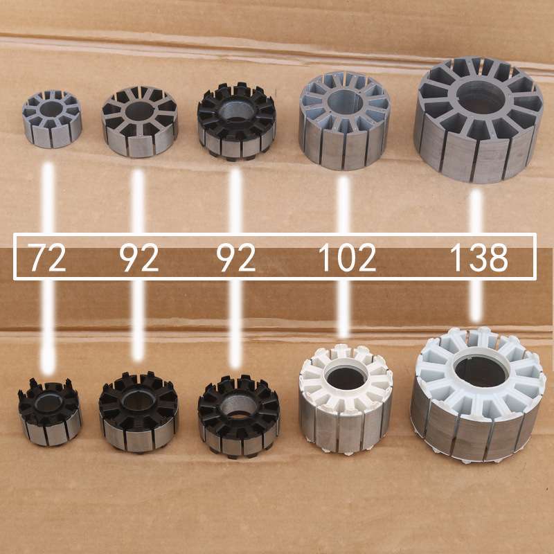 FFU制冷散热风机外转子直流无刷电机EC138配件115定子矽钢片铁芯