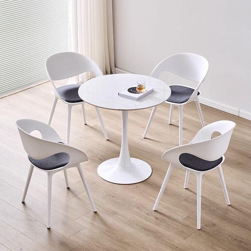 洽谈桌椅组合接待会客咨询休闲北欧创意小圆桌子商务谈判小圆桌椅