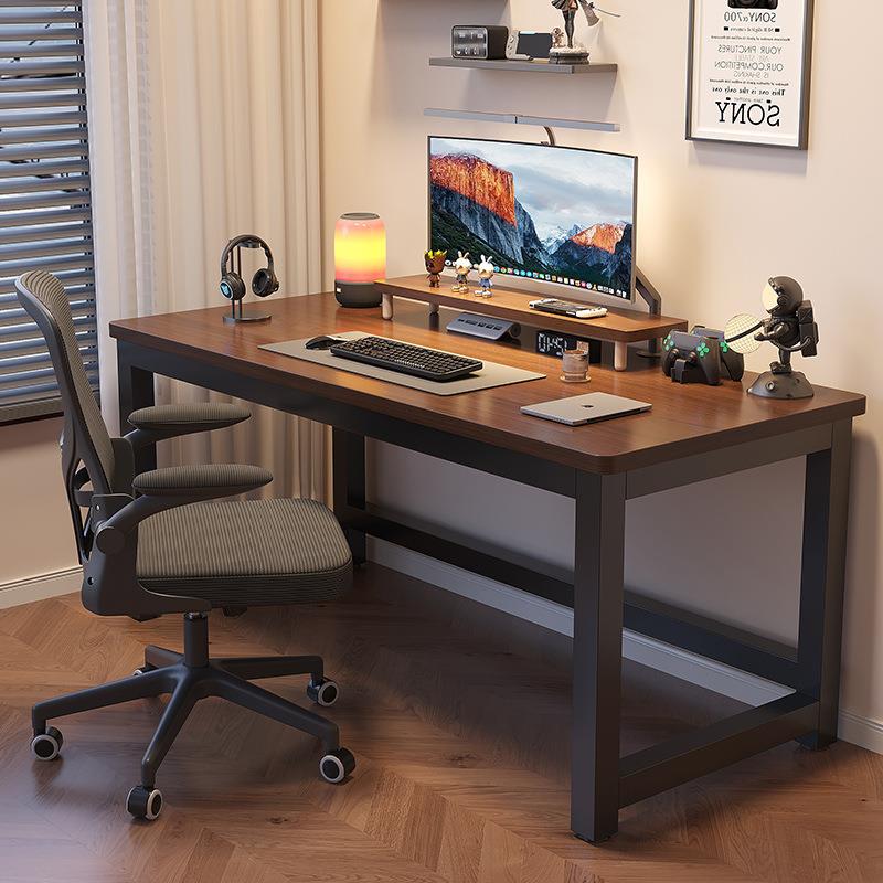 电脑桌台式家用桌子长方形工作台卧室简易书桌学习简约办公桌