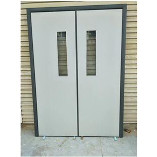 商场影院镀锌钢板吸声门 保温抗撞击 手动双开 森工源头厂家