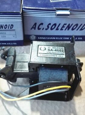 行46吸交牵引8KG牌80-/字力电磁铁2程推拉式NA V220mm流S  国030