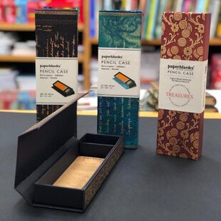 盒收纳磁扣p现货翻盖nsk纸blr复古文具盒进口盒质创意笔收藏apea