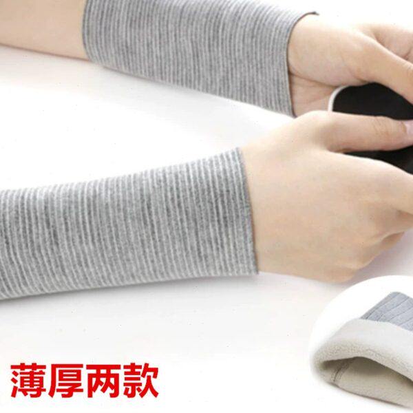 绒男女套保暖手腕运动厚关节胳膊护寒护臂护腕套德加绒护肘防春夏