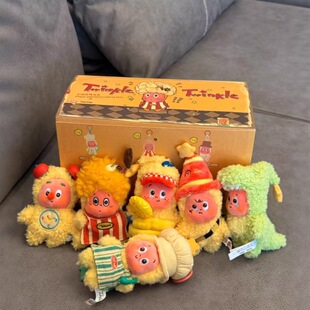 爆款Twinkle123！星星人系列盲盒玩具搪胶毛绒挂件潮流礼物玩偶