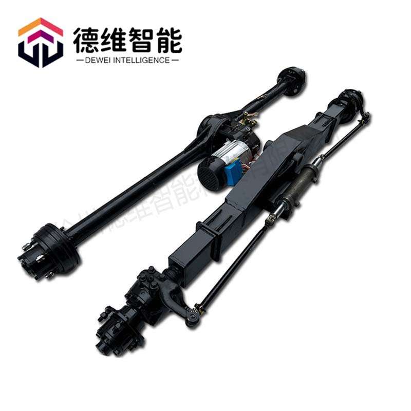 载重型前驱动高低速前桥总成电动四轮车改装配件驱动后桥四驱总成