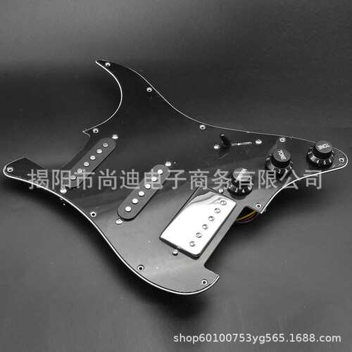 ST单单双带LP面板拾音器   黑色带提升开关拾音器  吉他配件