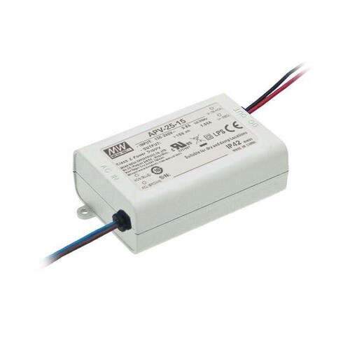 明纬防水LED电源APV-25-5 25W 5V3.5A
