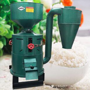 商用砂轮碾米机家用多功能脱黄豆藜麦原粮籽粒脱皮机玉米制糁机