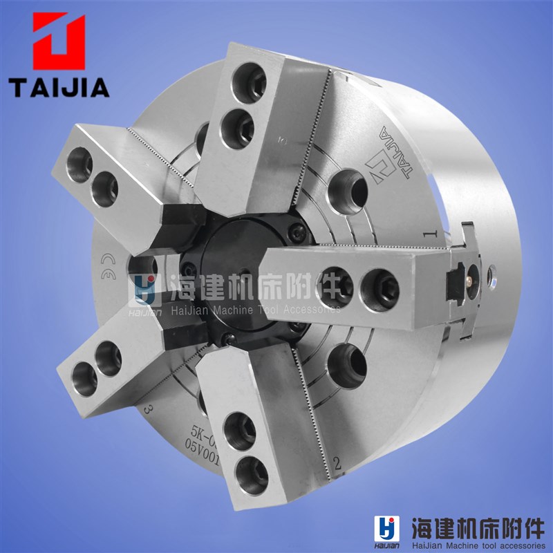 台嘉TAIJIAm五爪中空液压卡盘/动力卡盘/气动卡盘/5K