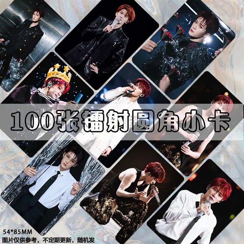 檀健次镭射小卡多见一次演s唱会南京站饭制周边同款拍立得lomo卡