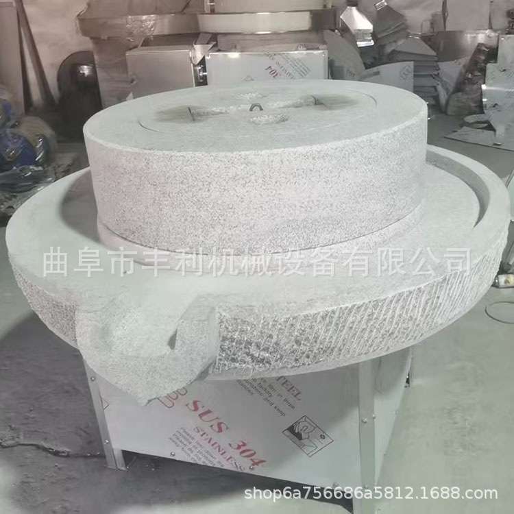 半自动面粉石磨 玉米糊肠粉米浆石磨 大型商用电动石碾机